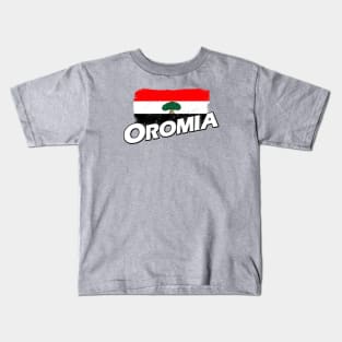 Oromia Region flag Kids T-Shirt